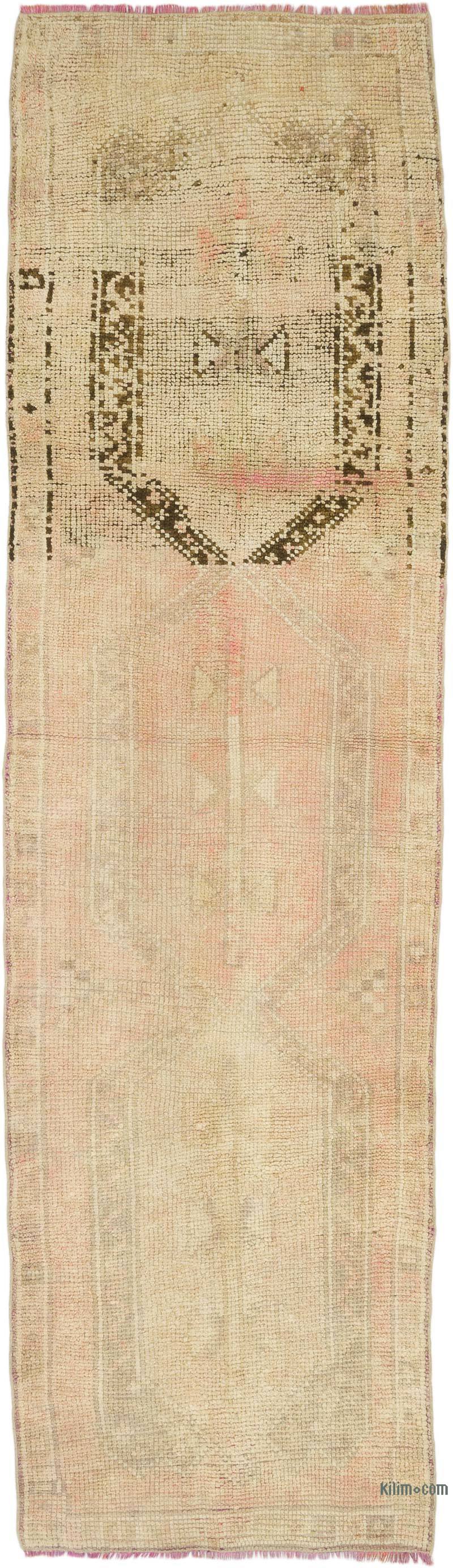 Alfombra Turca Vintage De Pasillo - 93 cm x 326 cm - K0070274