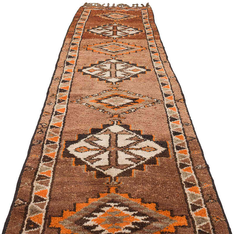 Vintage Tribal Runner Rug - 2' 11" x 12' 5" (35" x 149") - K0070280