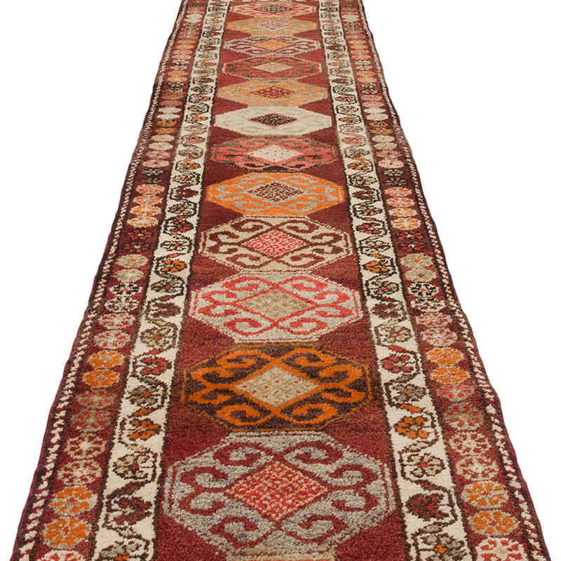 Vintage Tribal Runner Rug - 2' 9" x 13' 5" (33" x 161") - K0070281