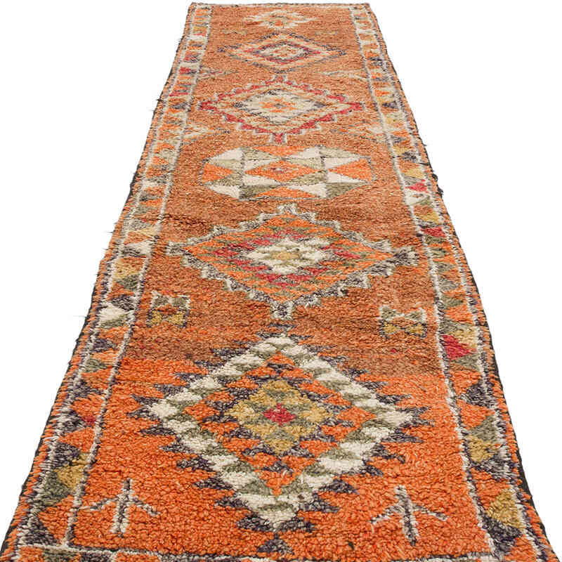 Vintage Anadolu Yolluk - 87 cm x 358 cm - K0070284