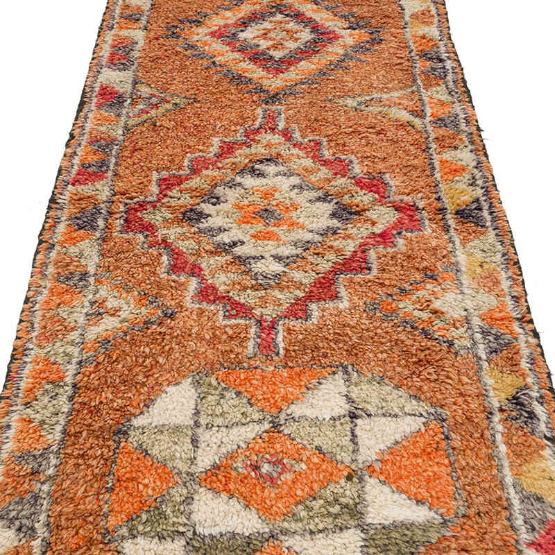 Vintage Anadolu Yolluk - 87 cm x 358 cm - K0070284