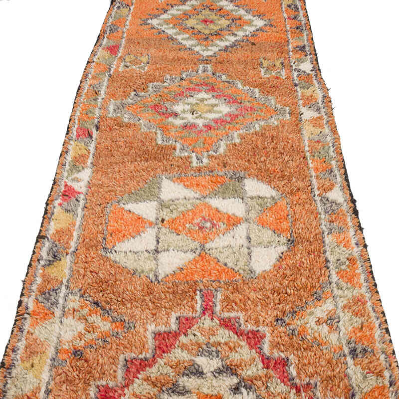 Vintage Anadolu Yolluk - 87 cm x 358 cm - K0070284