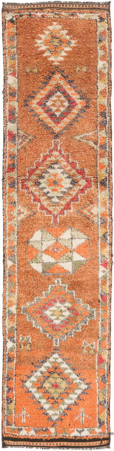 Alfombra Vintage de pasillo - 87 cm x 358 cm