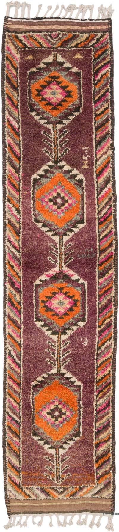 Vintage Anadolu Yolluk - 82 cm x 348 cm