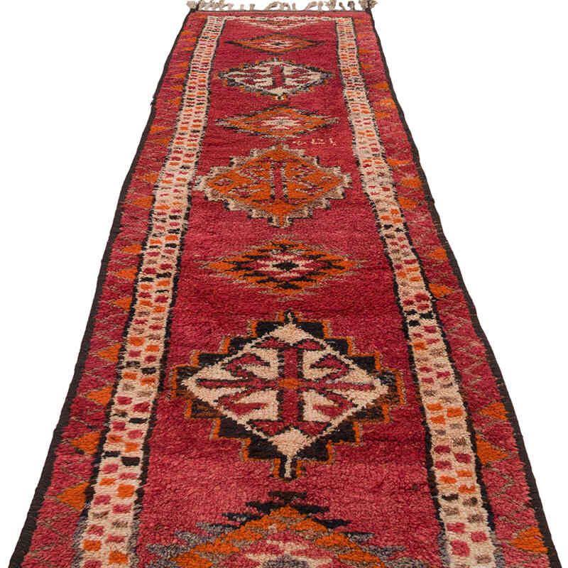 Vintage Anadolu Yolluk - 88 cm x 371 cm - K0070288