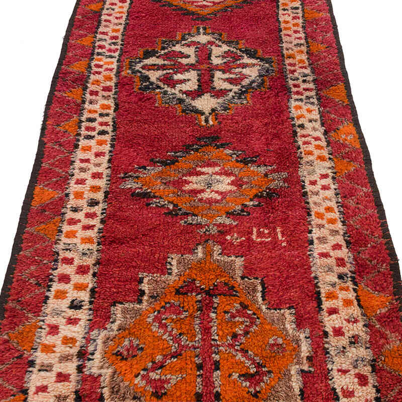 Vintage Anadolu Yolluk - 88 cm x 371 cm - K0070288