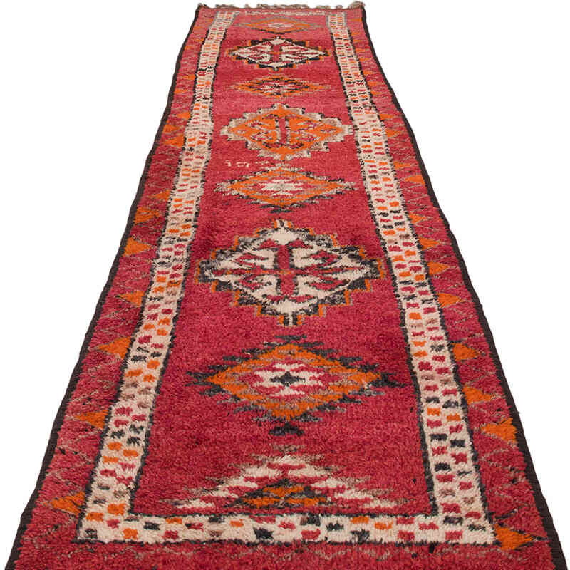 Vintage Anadolu Yolluk - 88 cm x 371 cm - K0070288