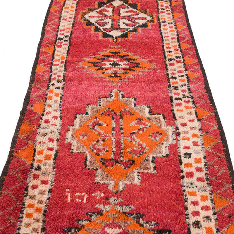 Vintage Anadolu Yolluk - 88 cm x 371 cm - K0070288