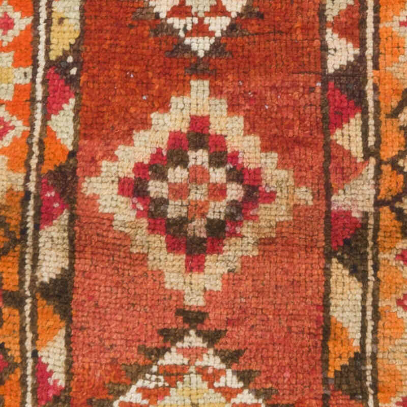 Vintage Tribal Runner Rug - 2' 9" x 11' 4" (33" x 136") - K0070290