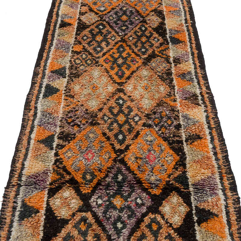 Alfombra Vintage de pasillo - 84 cm x 380 cm - K0070292