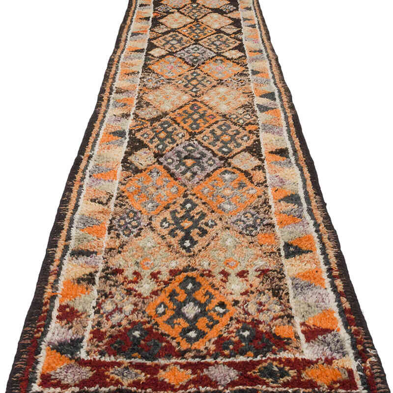 Alfombra Vintage de pasillo - 84 cm x 380 cm - K0070292