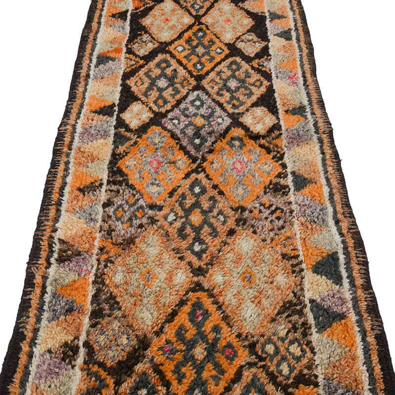 Alfombra Vintage de pasillo - 84 cm x 380 cm - K0070292
