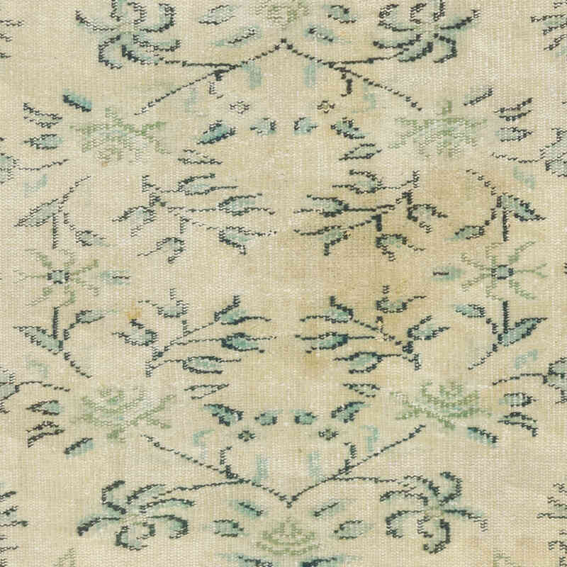 Vintage Turkish Hand-Knotted Rug - 4' 9" x 7' 9" (57" x 93") - K0070301