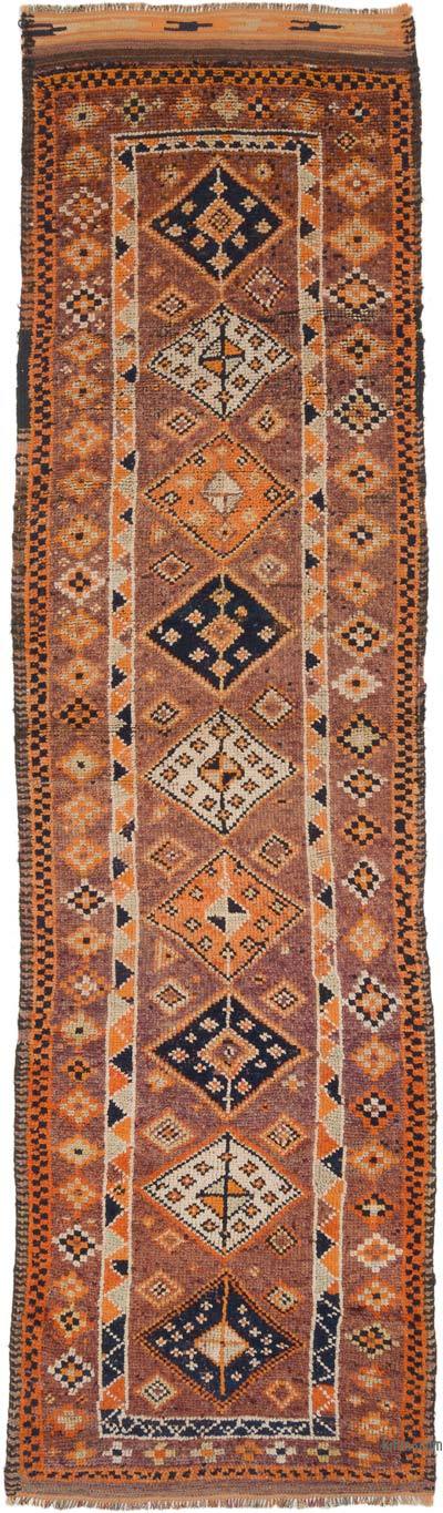 Vintage Tribal Runner Rug - 3' 3" x 11' 2" (39" x 134")