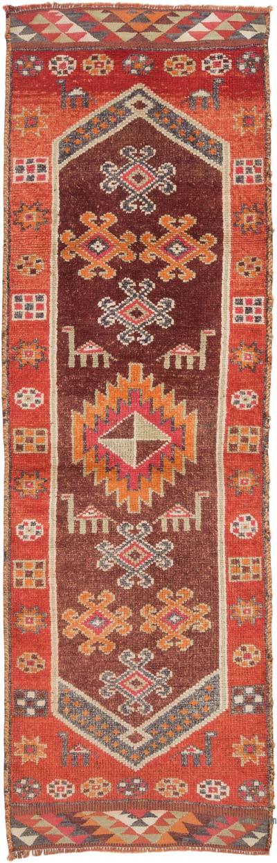 Vintage Anadolu Yolluk - 95 cm x 296 cm