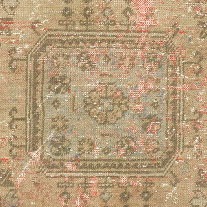 Alfombra Turca Vintage De Pasillo - 101 cm x 293 cm - K0070306