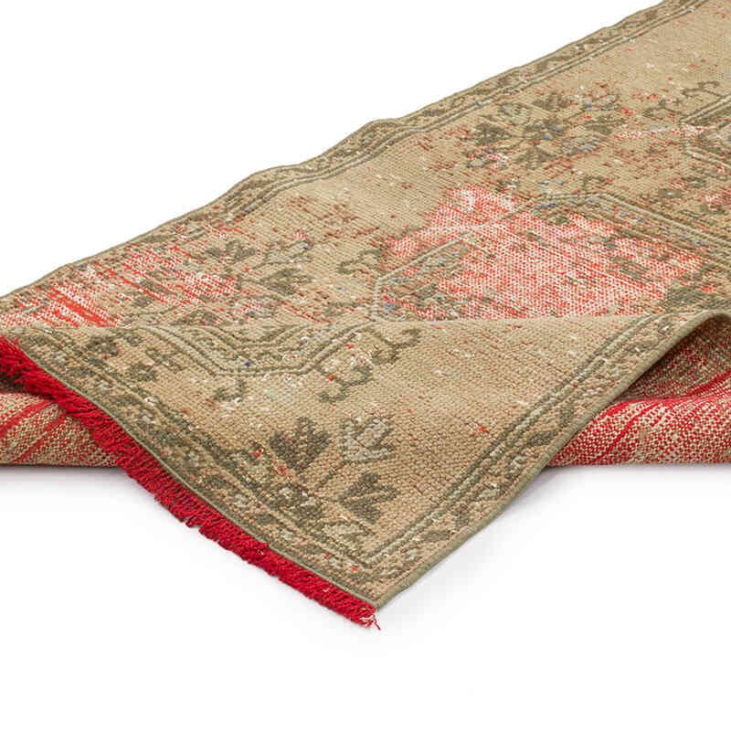 Alfombra Turca Vintage De Pasillo - 101 cm x 293 cm - K0070306