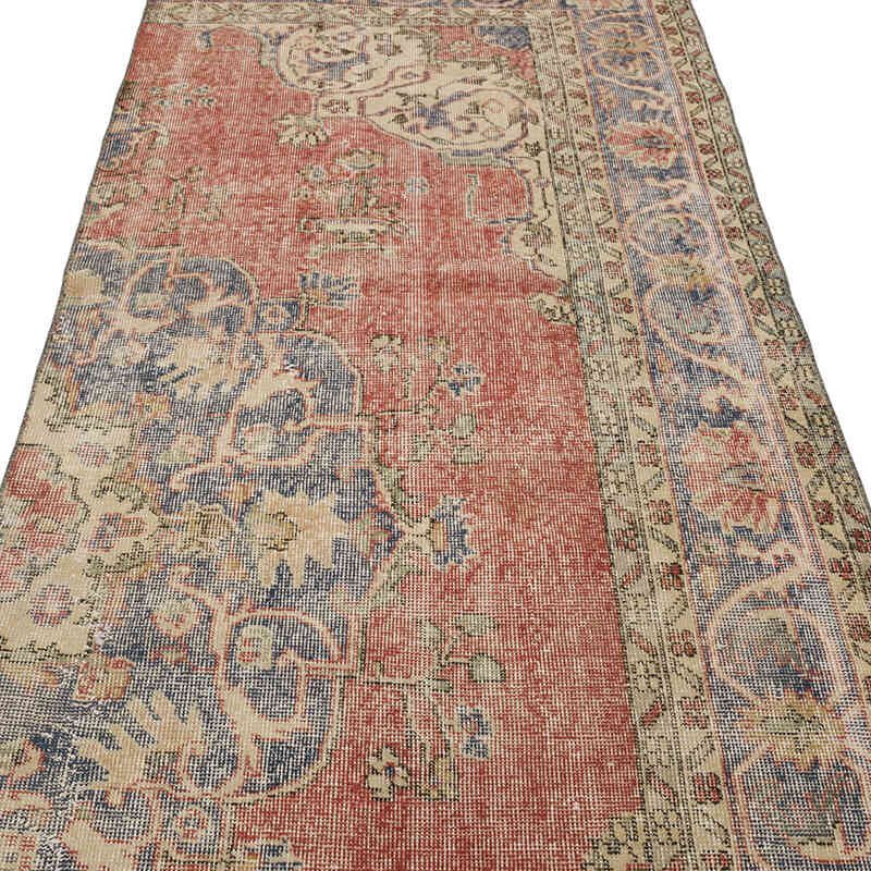 Vintage Turkish Hand-Knotted Runner - 3' 6" x 9' 11" (42" x 119") - K0070310