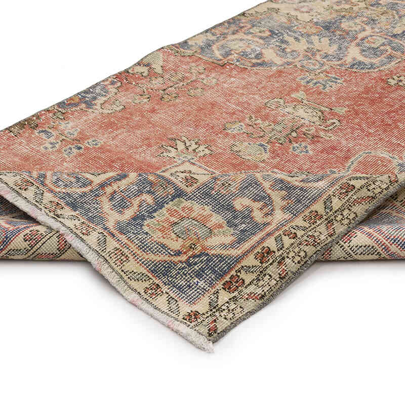 Vintage Turkish Hand-Knotted Runner - 3' 6" x 9' 11" (42" x 119") - K0070310