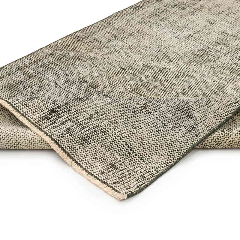 Boyalı El Dokuma Vintage Halı - 112 cm x 211 cm - K0070311