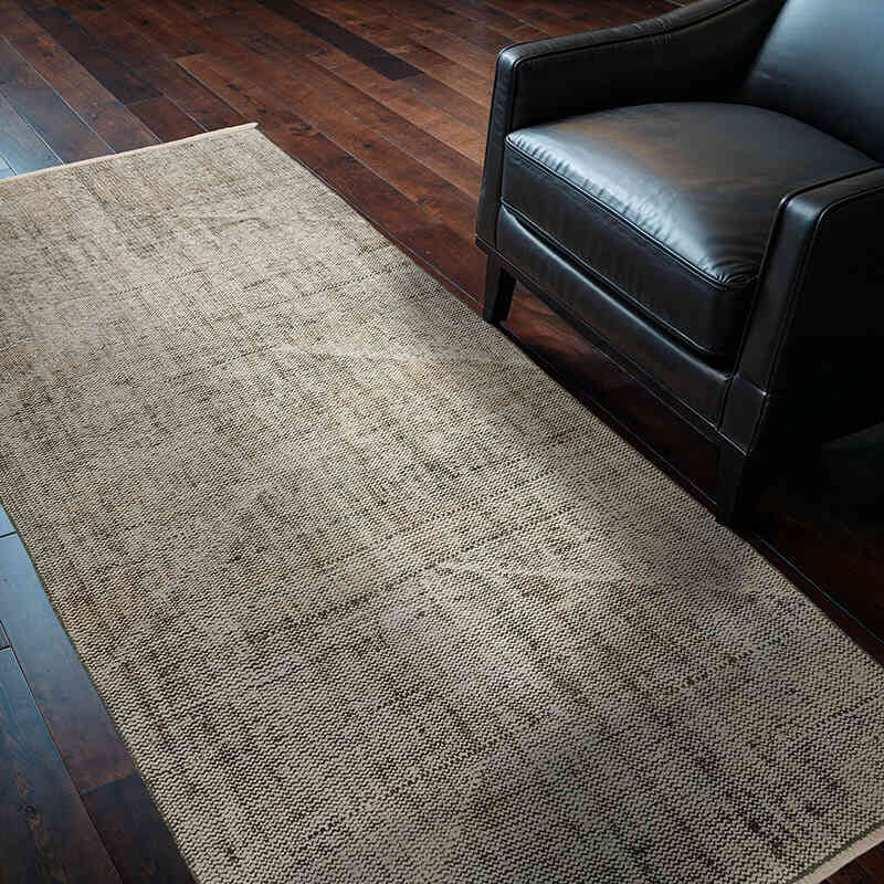 Boyalı El Dokuma Vintage Halı - 112 cm x 211 cm - K0070311