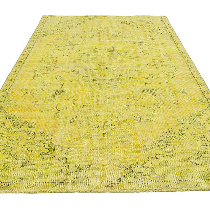 Boyali El Dokuma Vintage Hali - 140 cm x 258 cm - K0070313