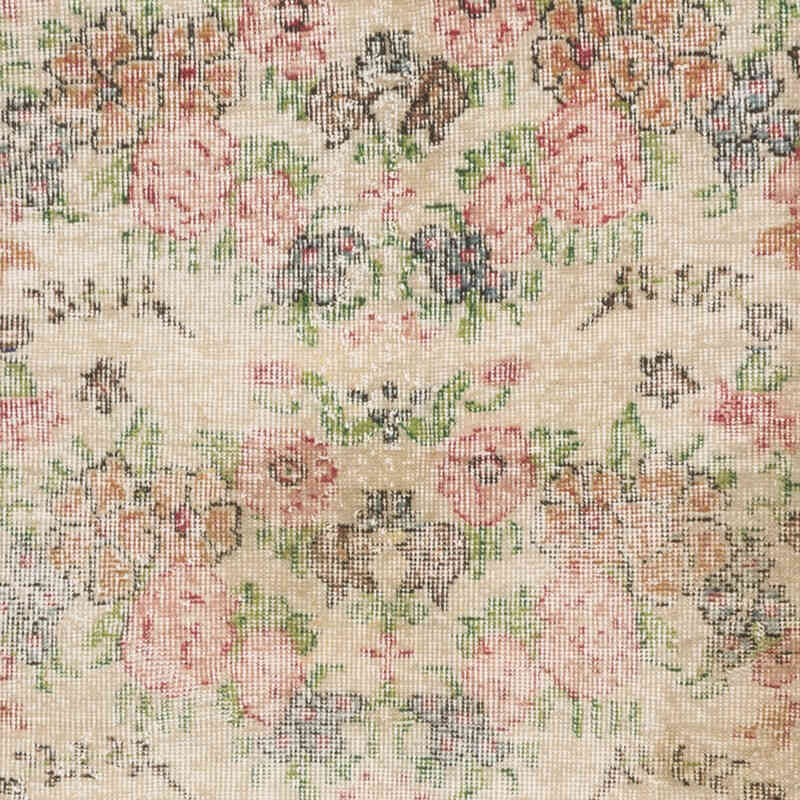 Vintage Turkish Hand-Knotted Rug - 4' 9" x 6' 9" (57" x 81") - K0070315