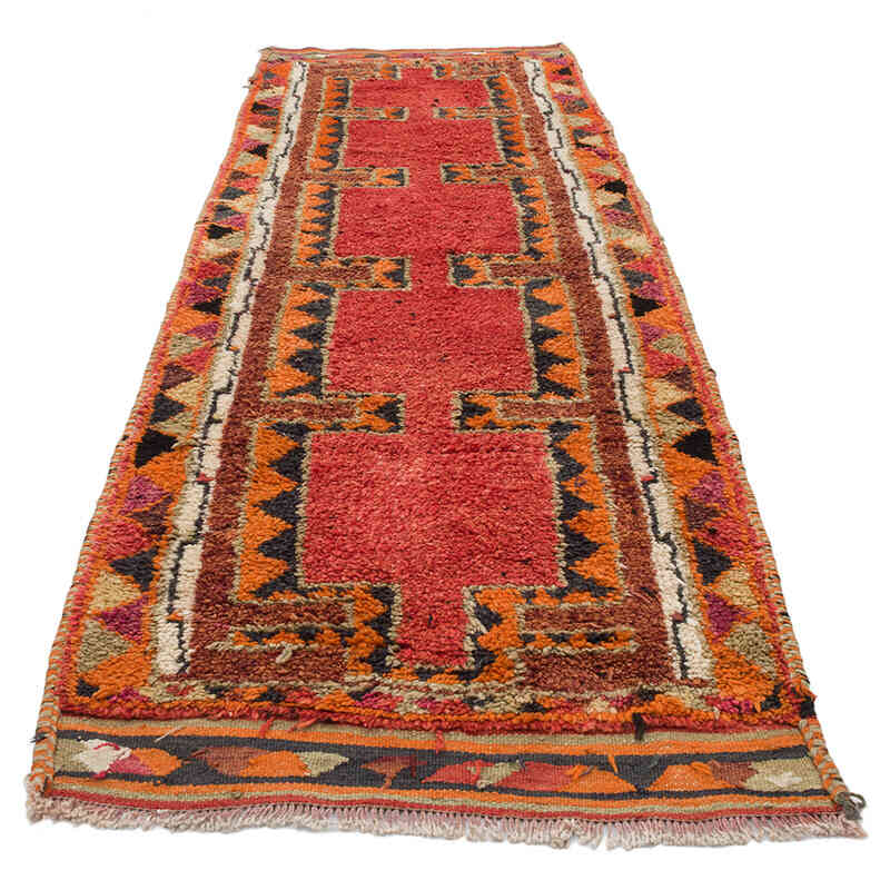Vintage Anadolu Yolluk - 102 cm x 317 cm - K0070318