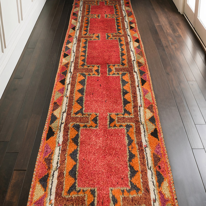 Vintage Anadolu Yolluk - 102 cm x 317 cm - K0070318