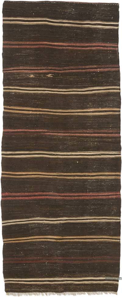 Vintage Anatolian Kilim Rug - 4' 3" x 10' 4" (51" x 124")