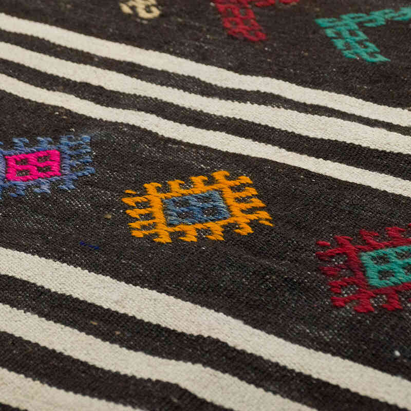 Vintage Anadolu Kilim Yolluk - 100 cm x 316 cm - K0070351