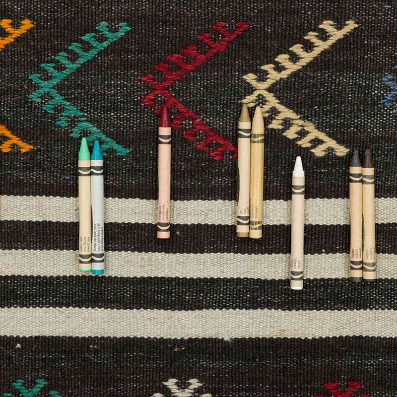 Vintage Anadolu Kilim Yolluk - 100 cm x 316 cm - K0070351