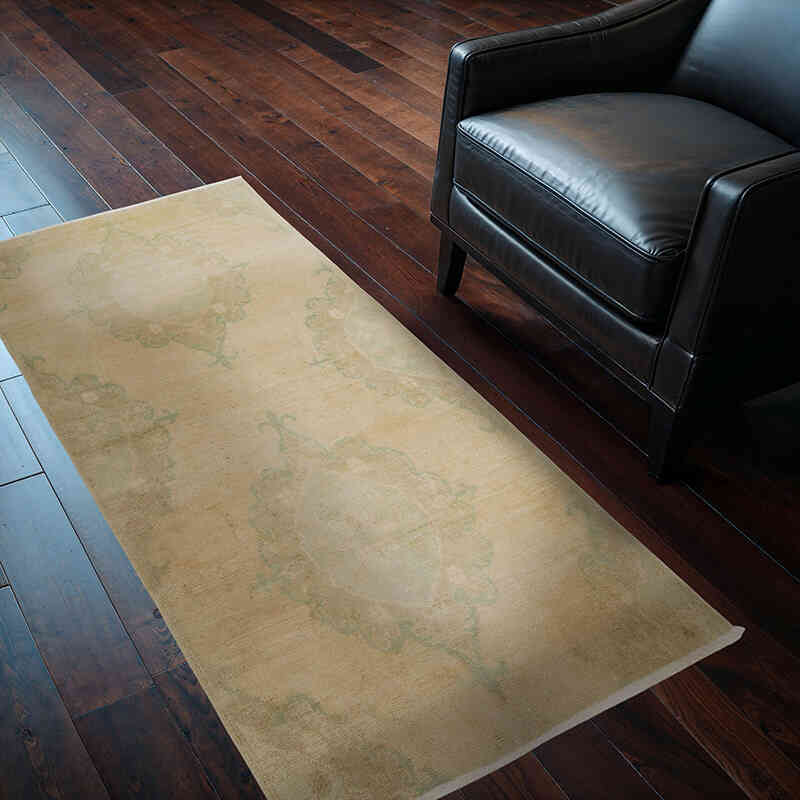 El Dokuma Vintage Halı - 93 cm x 175 cm - K0070355