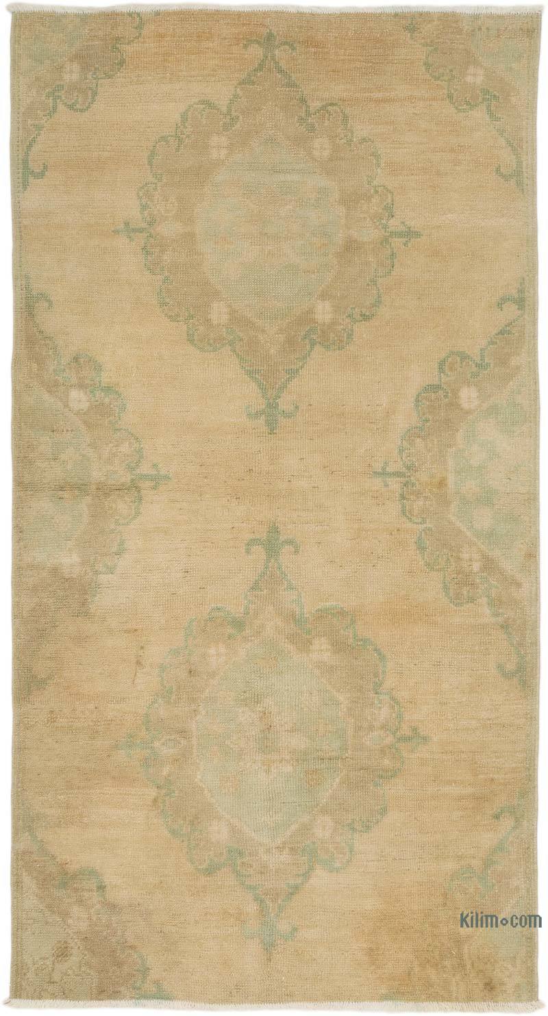 El Dokuma Vintage Halı - 93 cm x 175 cm - K0070355