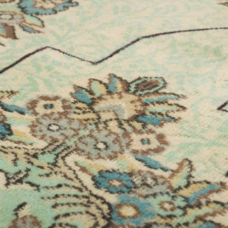 Alfombra Vintage Turca Anudada a Mano - 118 cm x 213 cm - K0070356