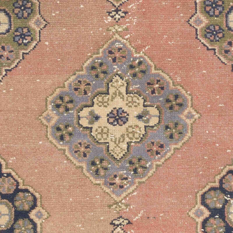 Vintage Turkish Hand-Knotted Runner - 2' 11" x 11' 6" (35" x 138") - K0070357