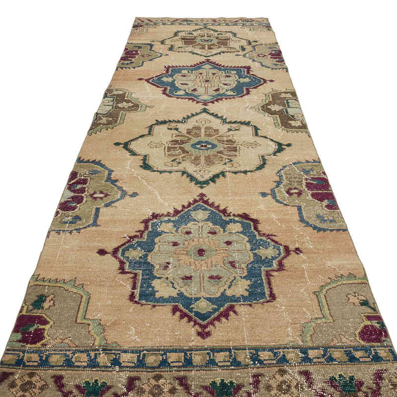 Vintage Anadolu Yolluk - 98 cm x 327 cm - K0070361