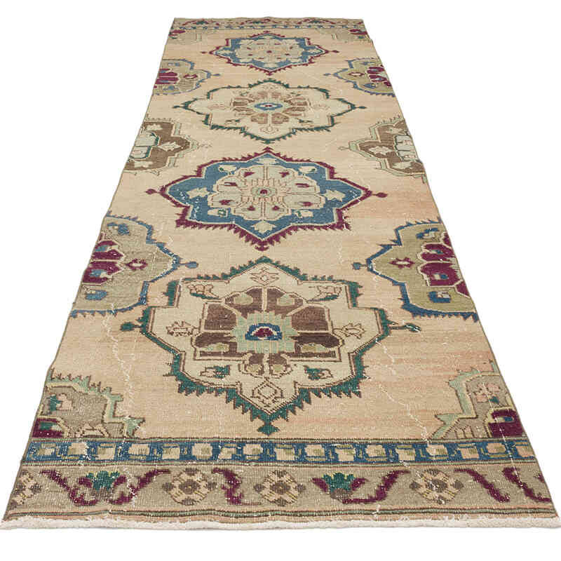 Vintage Anadolu Yolluk - 98 cm x 327 cm - K0070361