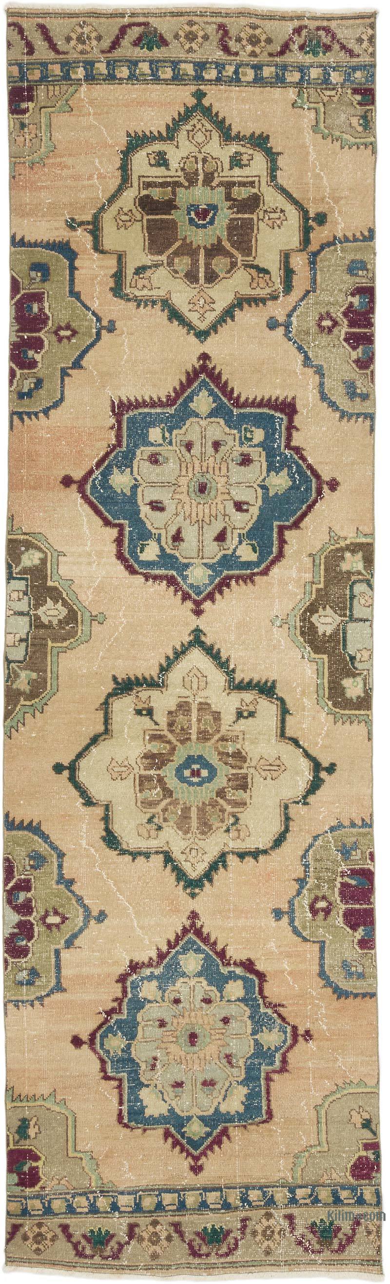 Vintage Anadolu Yolluk - 98 cm x 327 cm - K0070361