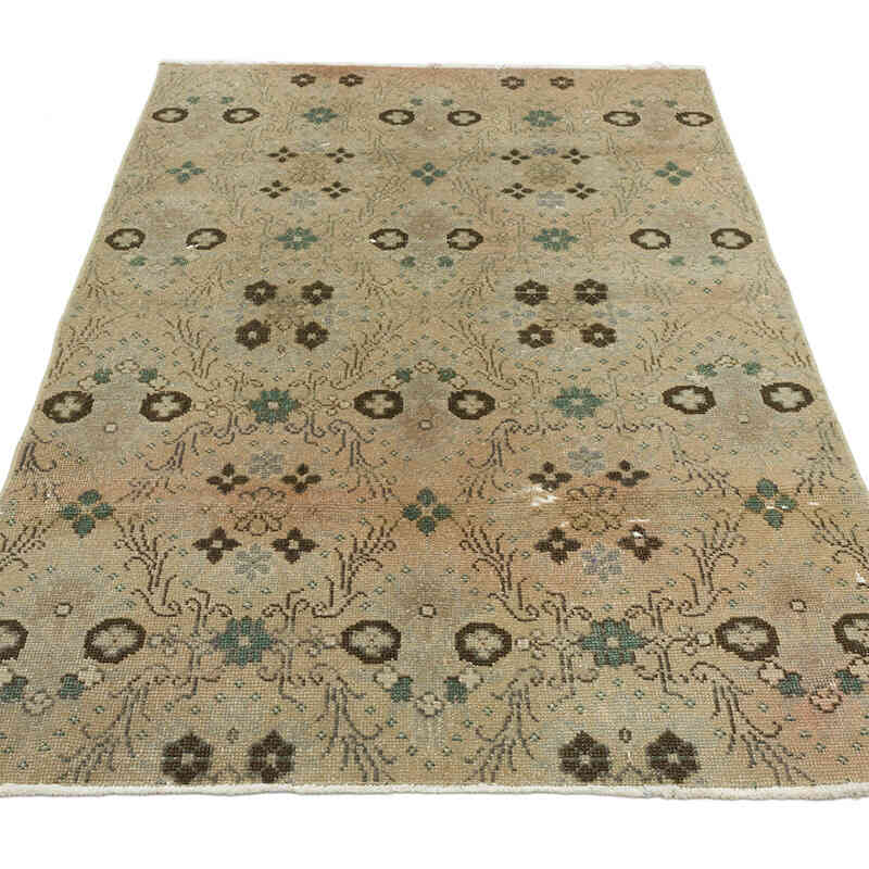 El Dokuma Vintage Halı - 100 cm x 160 cm - K0070363