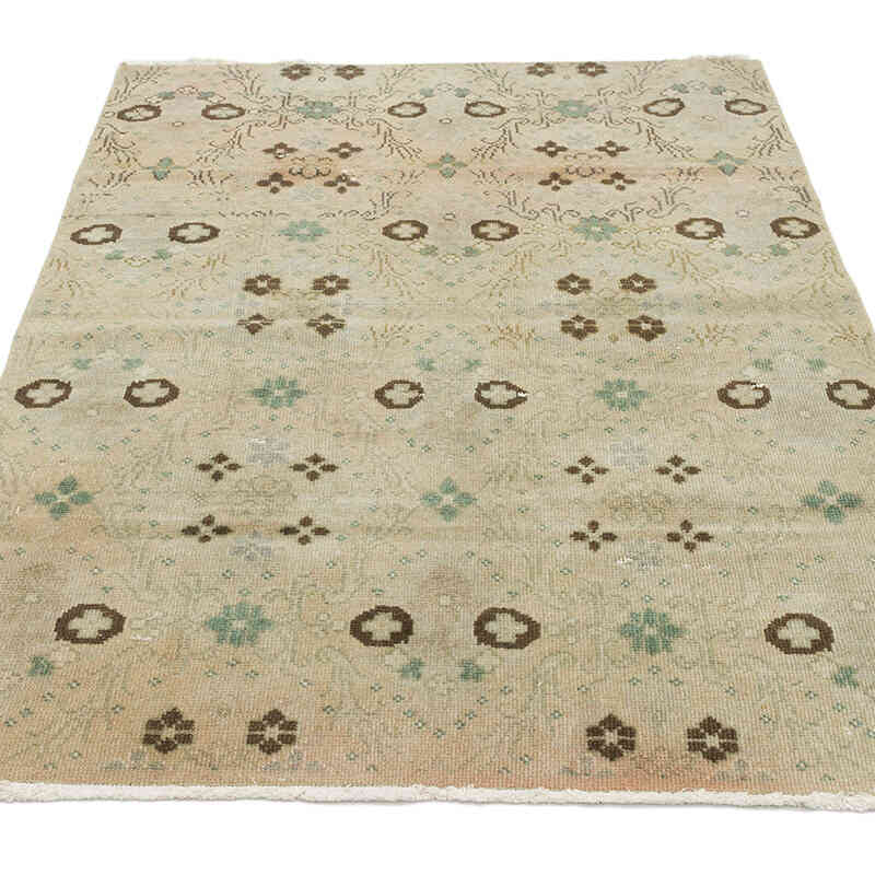 El Dokuma Vintage Halı - 100 cm x 160 cm - K0070363