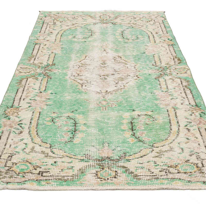 Vintage Turkish Hand-Knotted Rug - 3' 7" x 6' 7" (43" x 79") - K0070366