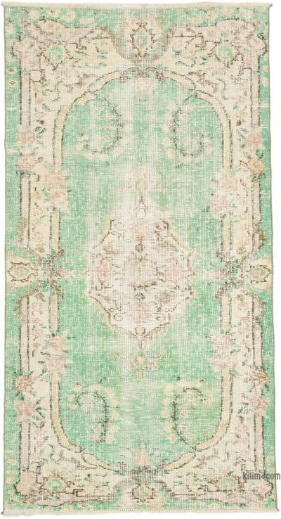 Alfombra Vintage Turca Anudada a Mano - 110 cm x 200 cm