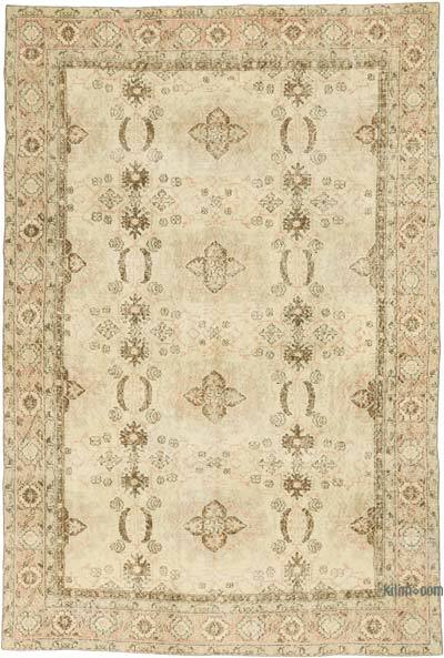 Alfombra Vintage Turca Anudada a Mano - 201 cm x 298 cm