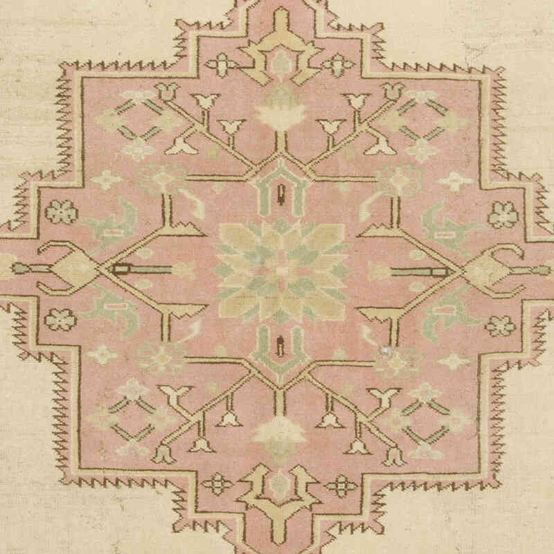 Alfombra Vintage Turca Anudada a Mano - 164 cm x 230 cm - K0070383