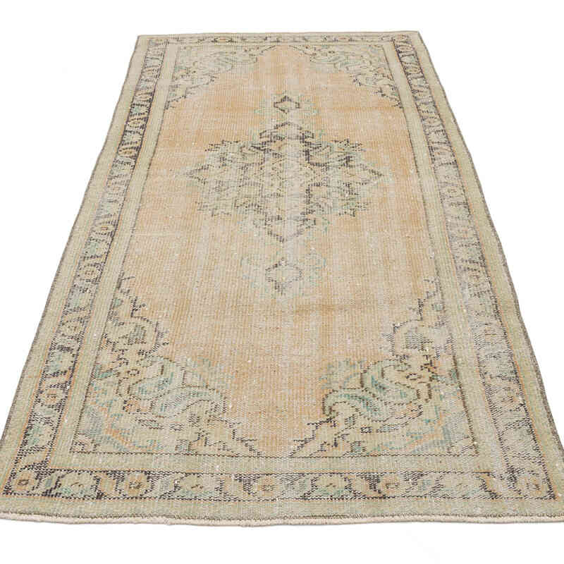 El Dokuma Vintage Halı - 93 cm x 199 cm - K0070387