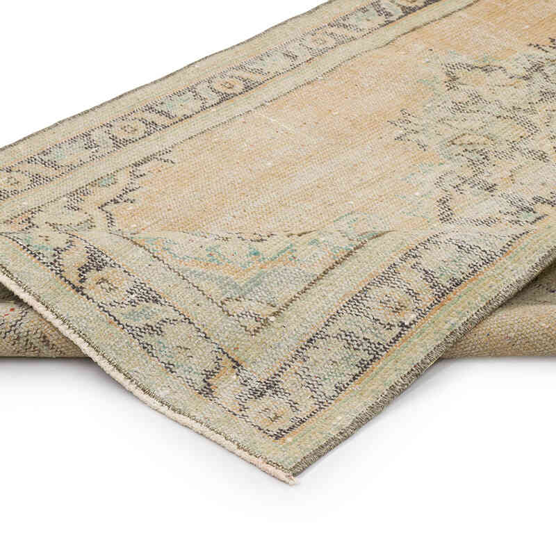 El Dokuma Vintage Halı - 93 cm x 199 cm - K0070387
