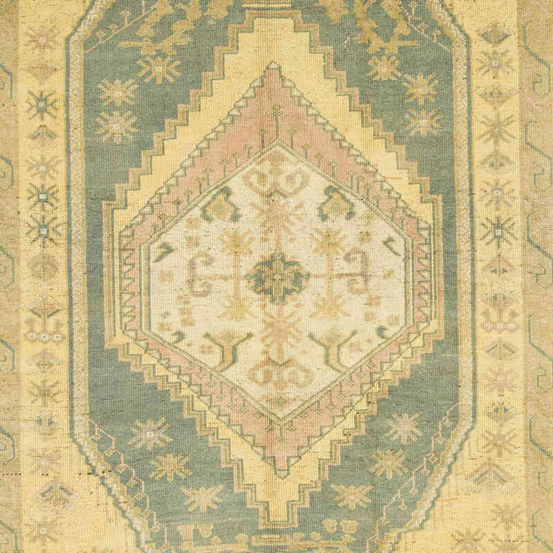 El Dokuma Vintage Halı - 198 cm x 342 cm - K0070396