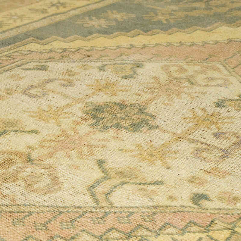 El Dokuma Vintage Halı - 198 cm x 342 cm - K0070396