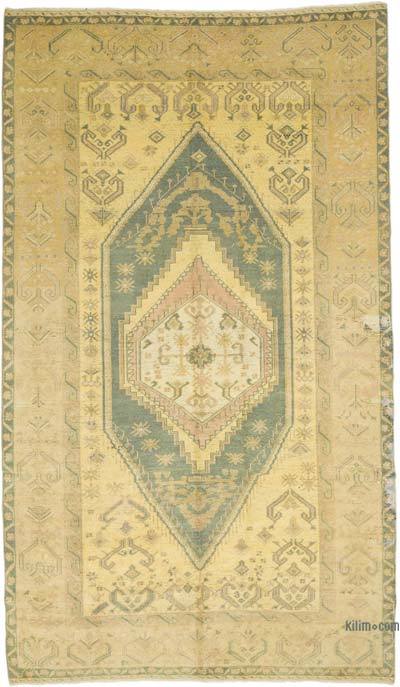 El Dokuma Vintage Halı - 198 cm x 342 cm